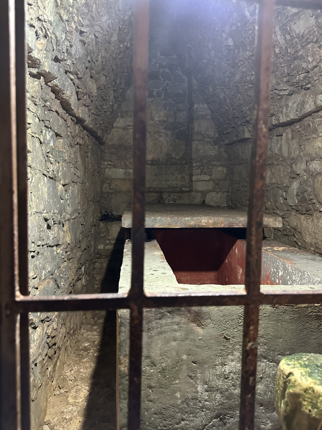Interior view of the Red Queen's burial chamber in Temple XIII